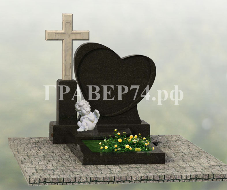 Заказать памятник на могилу с крестом